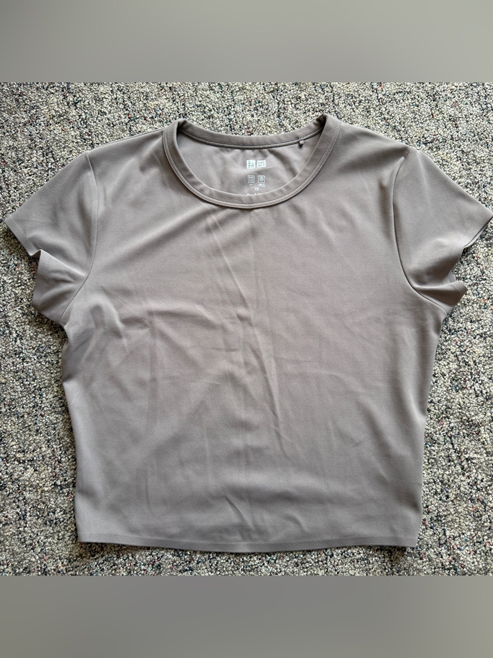 Ultra Stretch AIRism Cropped T-Shirt